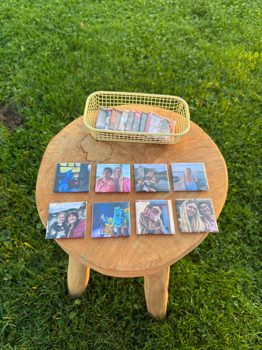 Magnets photos personnalisés