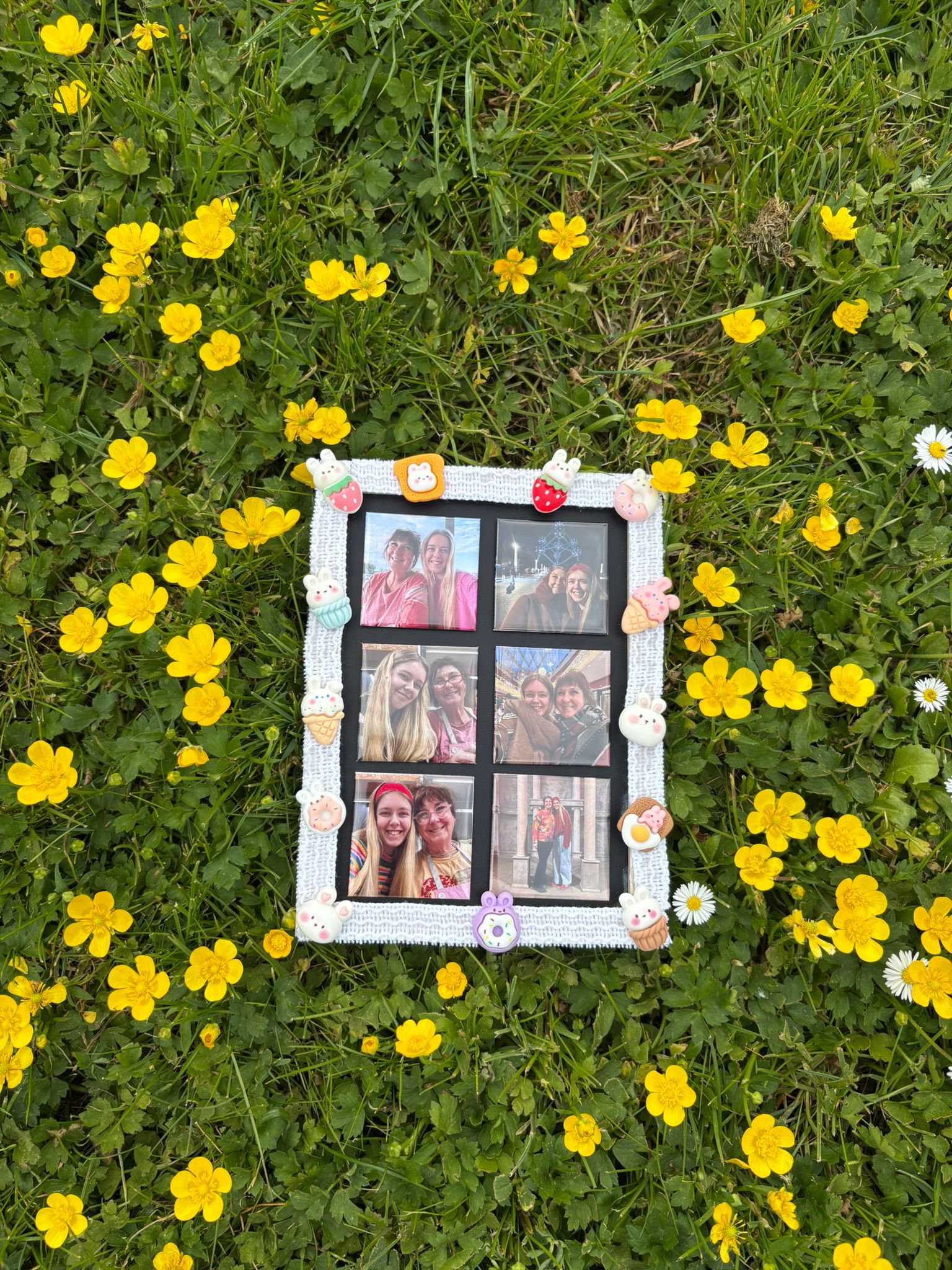 Petit support magnétique décoré